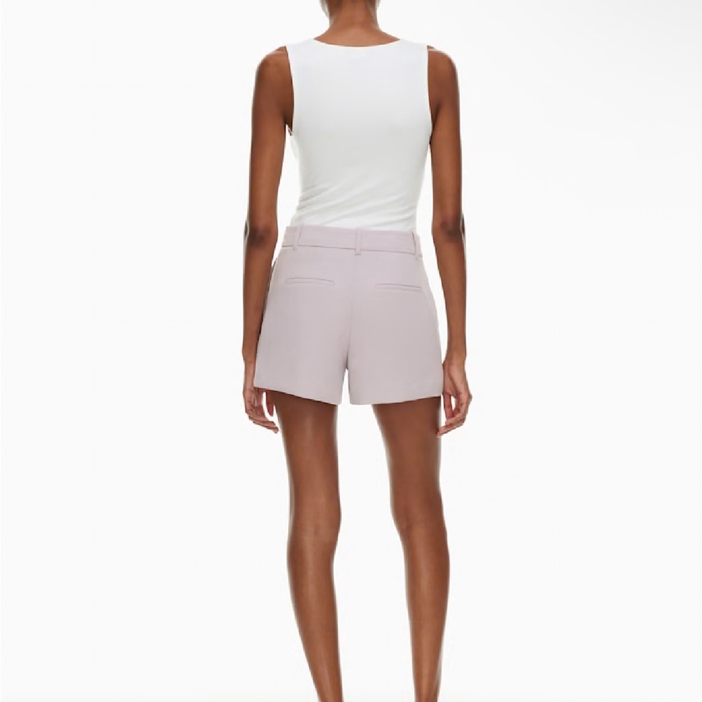 Aritzia Wilfred Anthem Shorts | Green Tailored Shorts | Size 12 | NWT - Picture 13 of 16